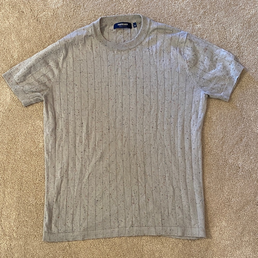 Propaganda Agency gray Speckled T-Shirt